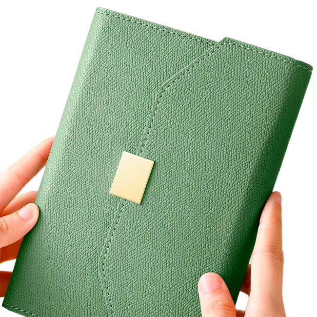 блокнот із затискачем для сторінок