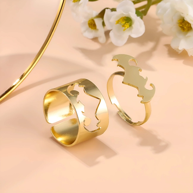 Кольца с бэтменом