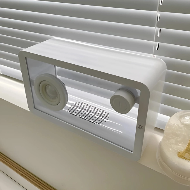 прозрачная колонка с подсветкой