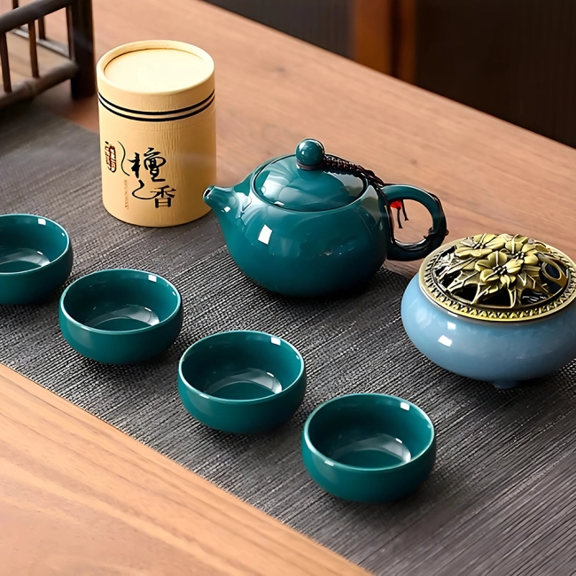 набор для чайной церемонии с чайником