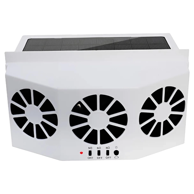 автомобильный солнечный вентилятор