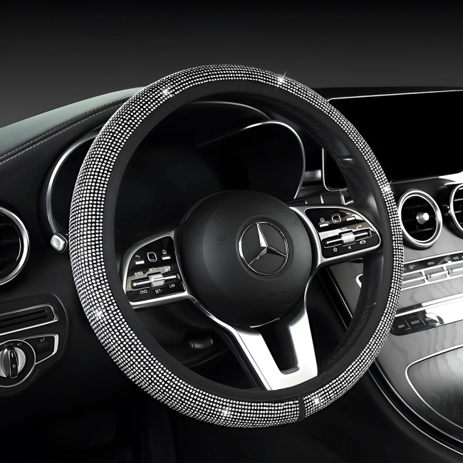 чехол для руля в стразах