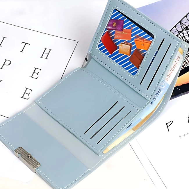 жіночий складаний гаманець