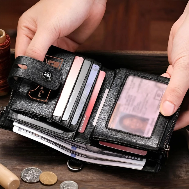 кошелек с цепочкой для парня