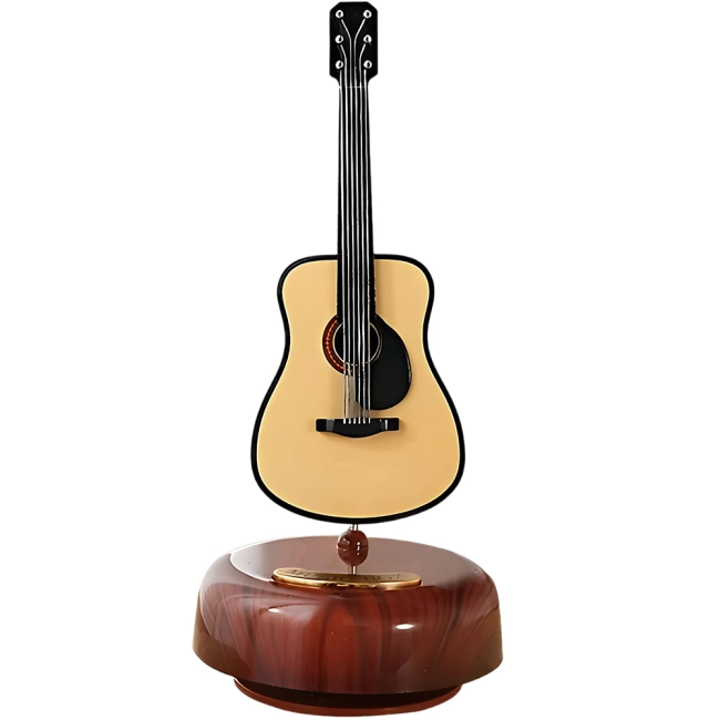 музыкальная шкатулка с гитарой