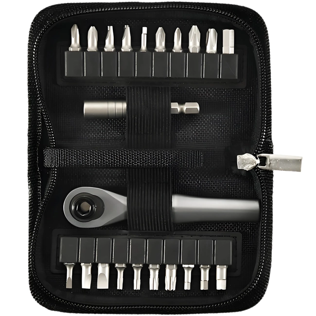 набор храповая отвертка с битами