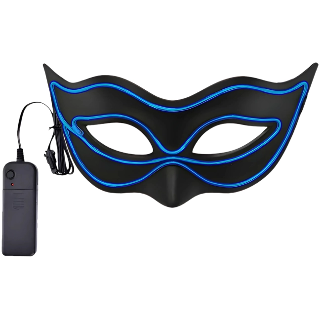 неоновая маска на глаза