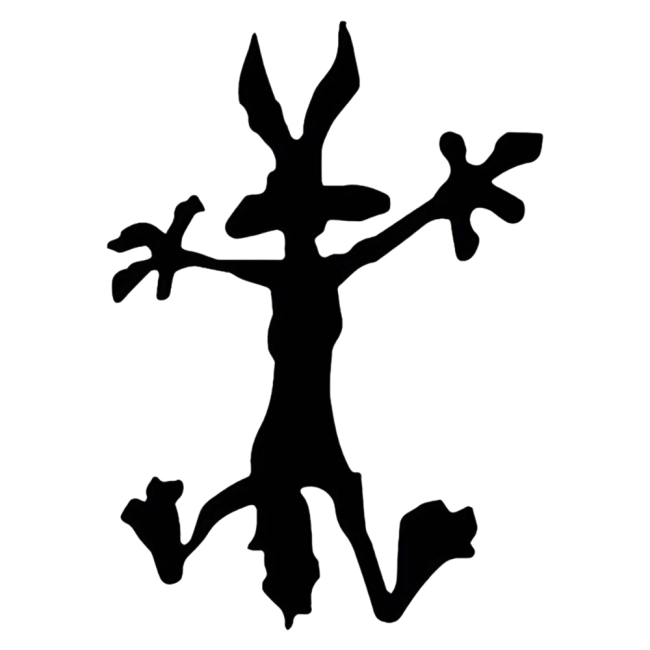 Наклейка из мультфильма на авто