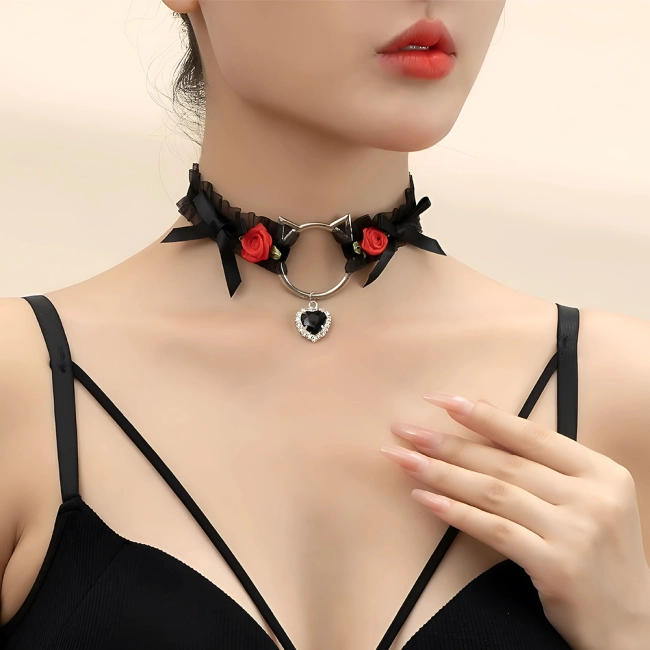 женский чокер на шею