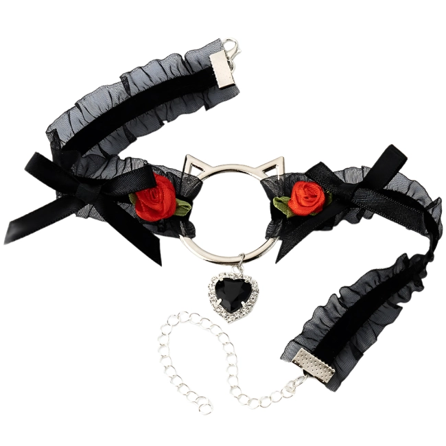 чокер с бантиками