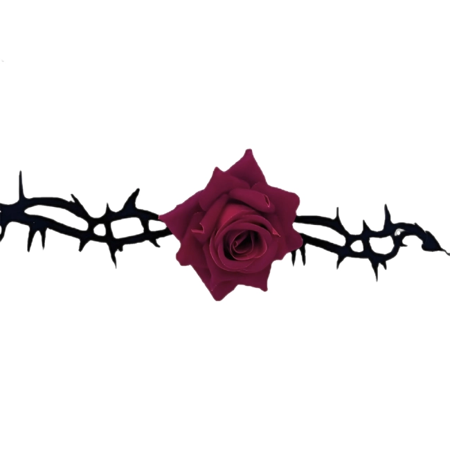 Чокер троянда