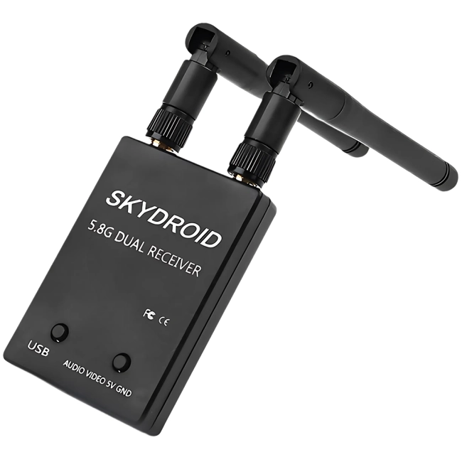 видеоприемник с двумя антеннами