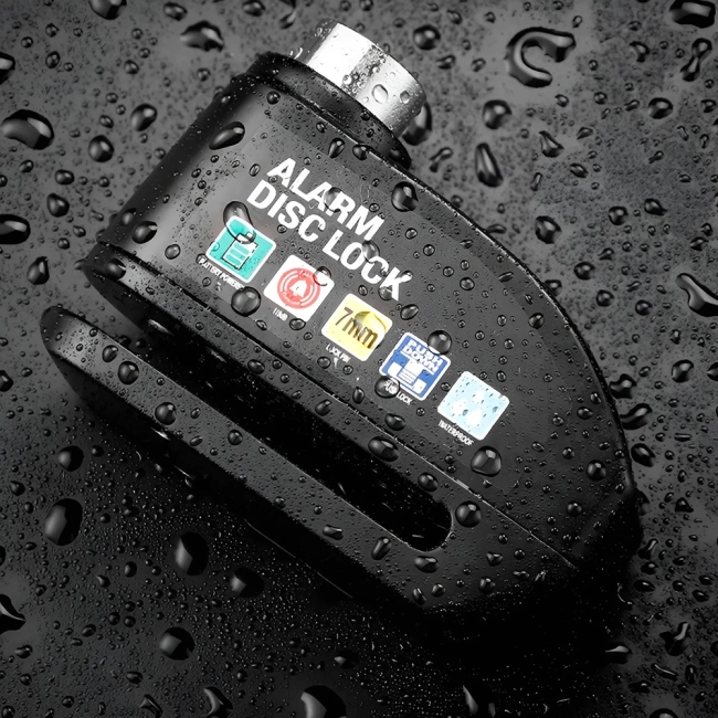 замок на тормозной диск с сигнализацией