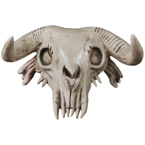 Маска череп быка с рогами маска череп быка