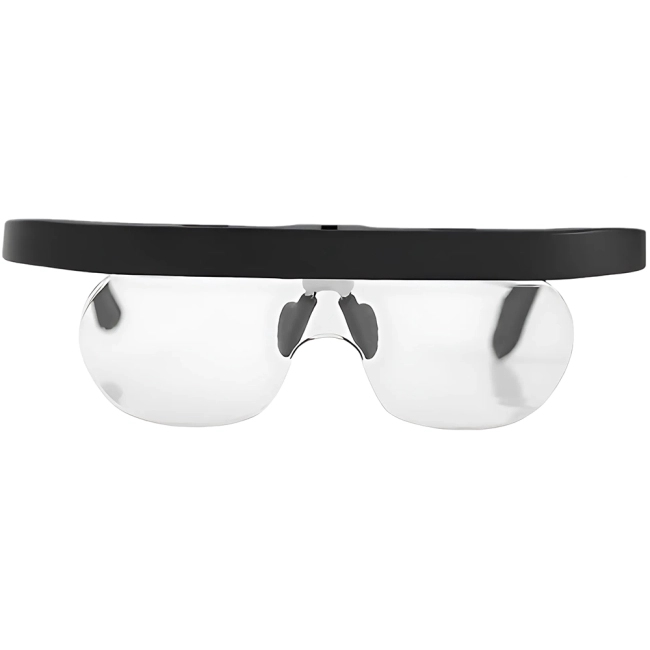 очки с увеличивающими линзами