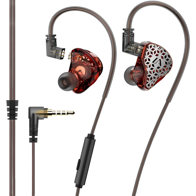 проводные динамические наушники