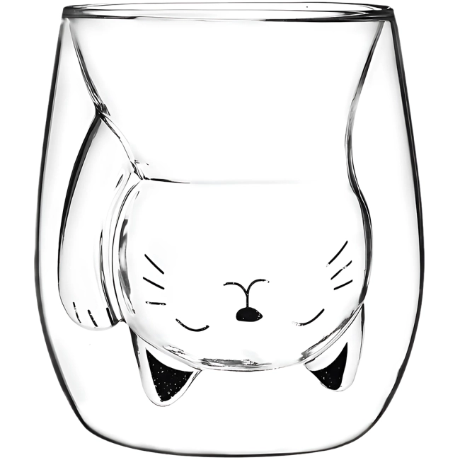 двошарова склянка 200 мл