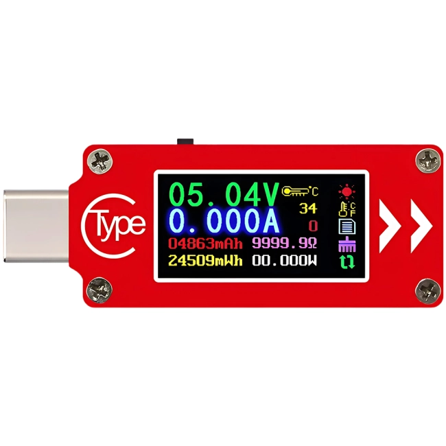 амперметр напряжения type-c