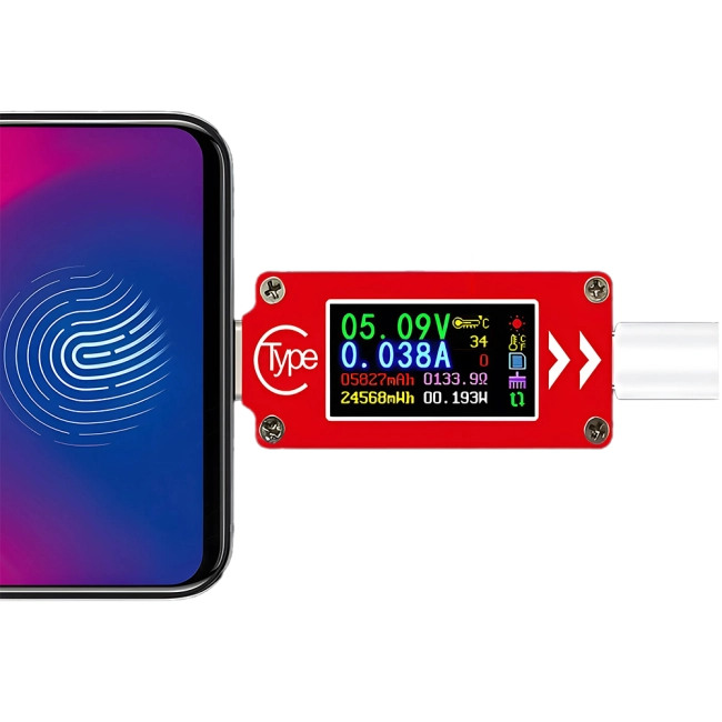 измеритель напряжения type-c