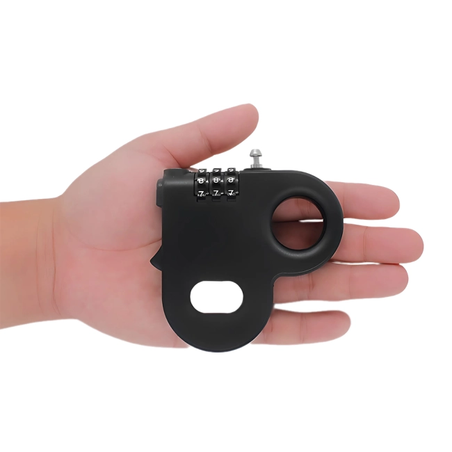 замок с кодом и выдвижным тросом