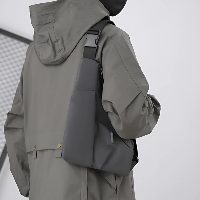 сумка-слінг через плече для чоловіка