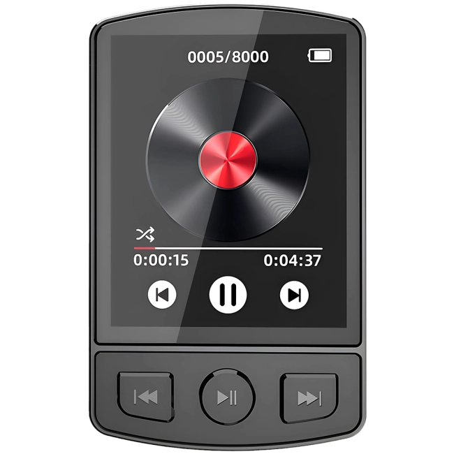 портативный mp3 с клипсой