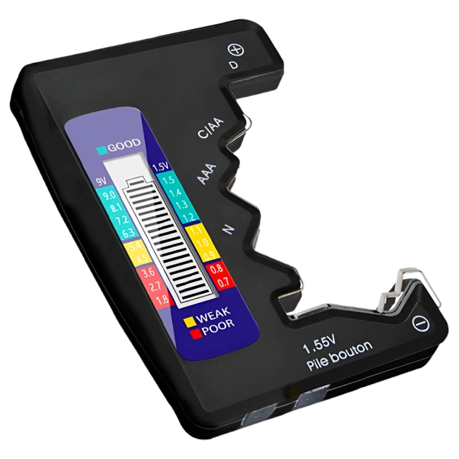 измеритель заряда батареек