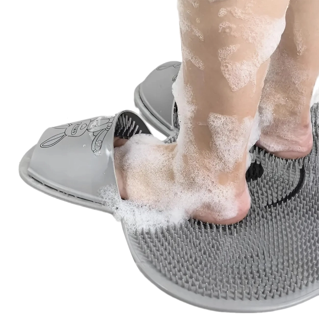 Коврик для мытья ног в ванной