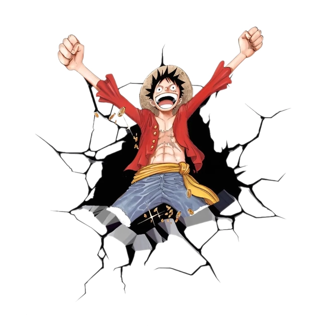 Наклейка из anime