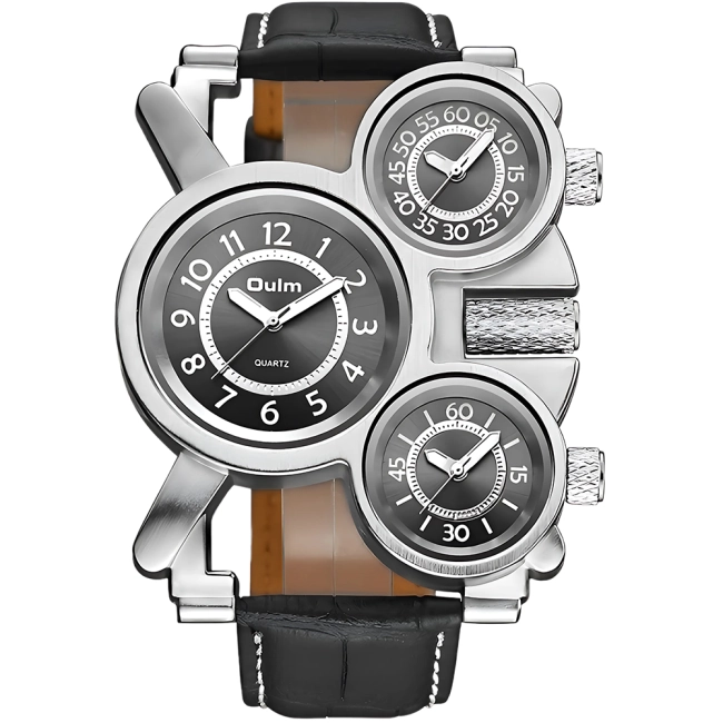 часы с тремя часовыми поясами