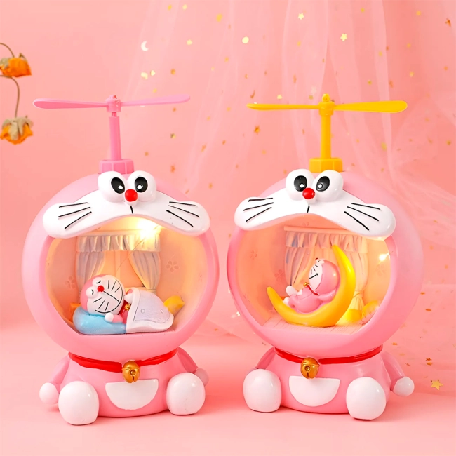 ночник спящий котик