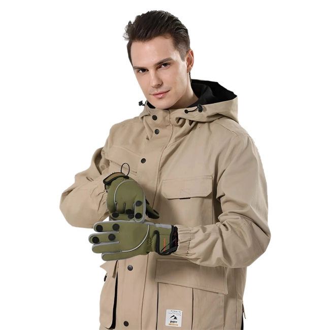 Тактичні рукавички з підігрівом від акумулятора для зими