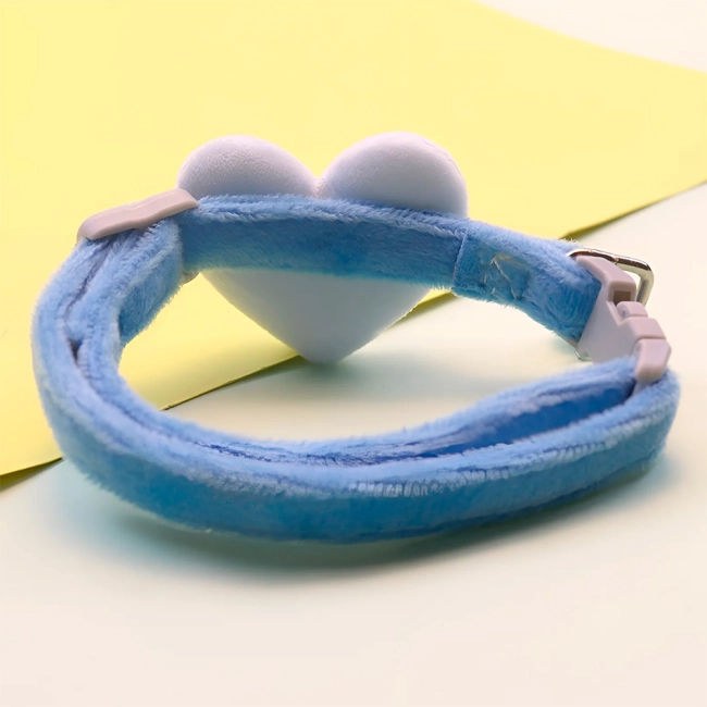 нашийник із серцем для кота