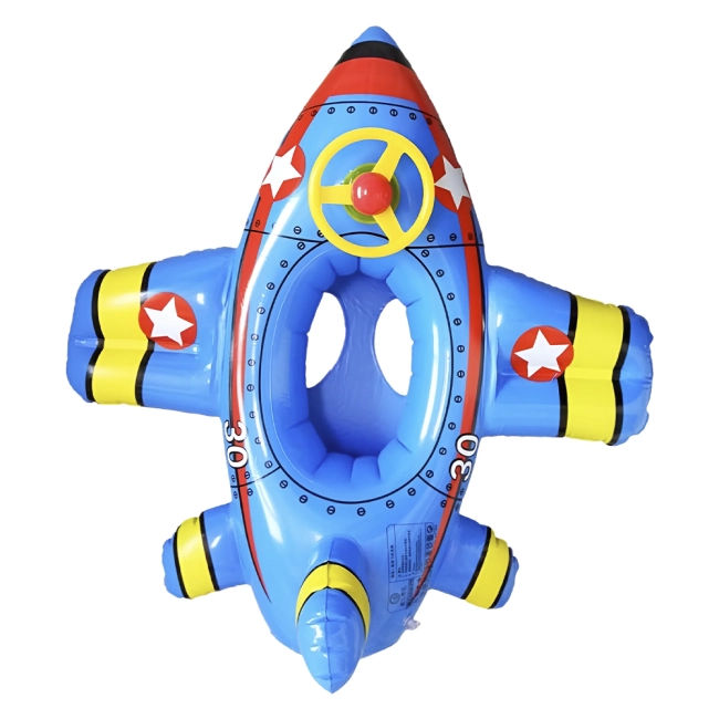 Надувной самолет для детей