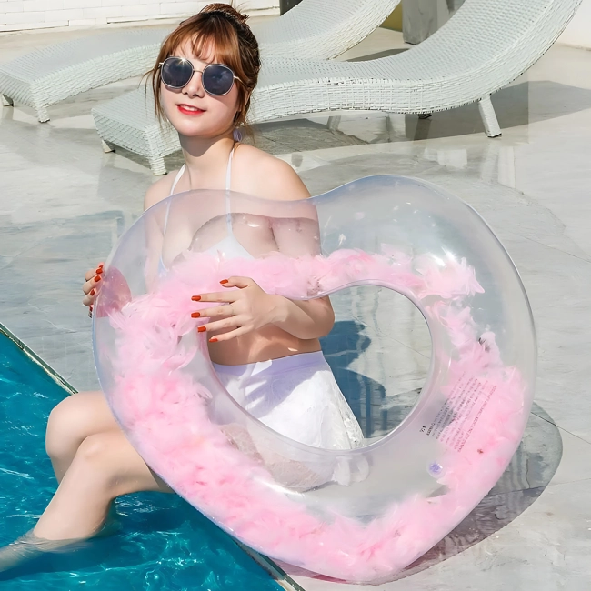 круг у формі серця