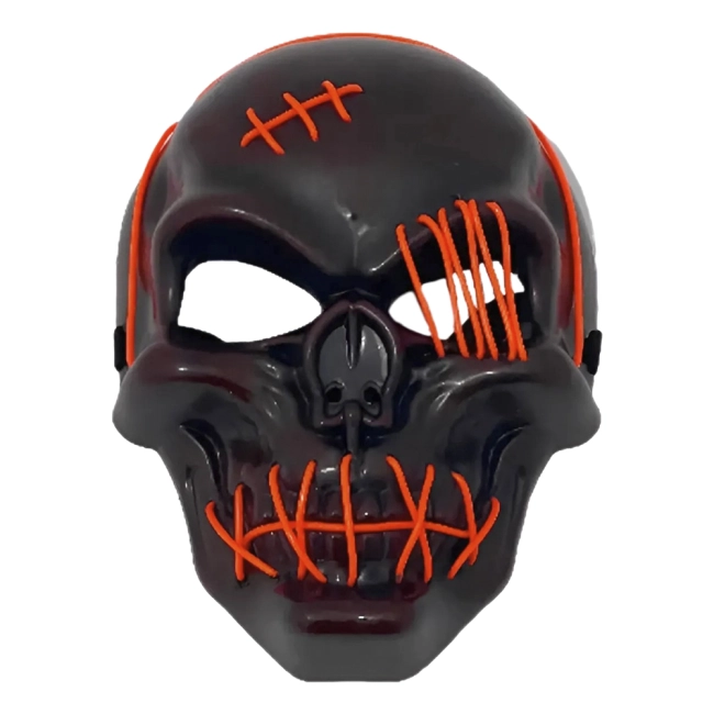 Светящаяся маска в виде черепа