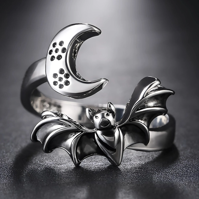 кольцо с полумесяцем