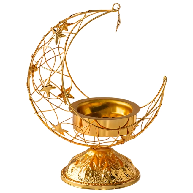 подсвечник полумесяц