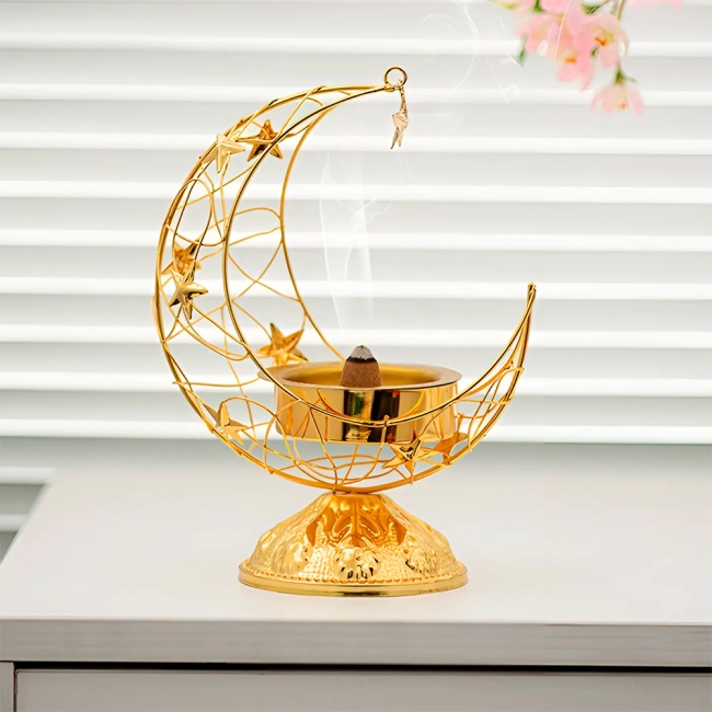 подсвечник в форме луны