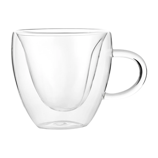 Чашка серце з подвійним дном