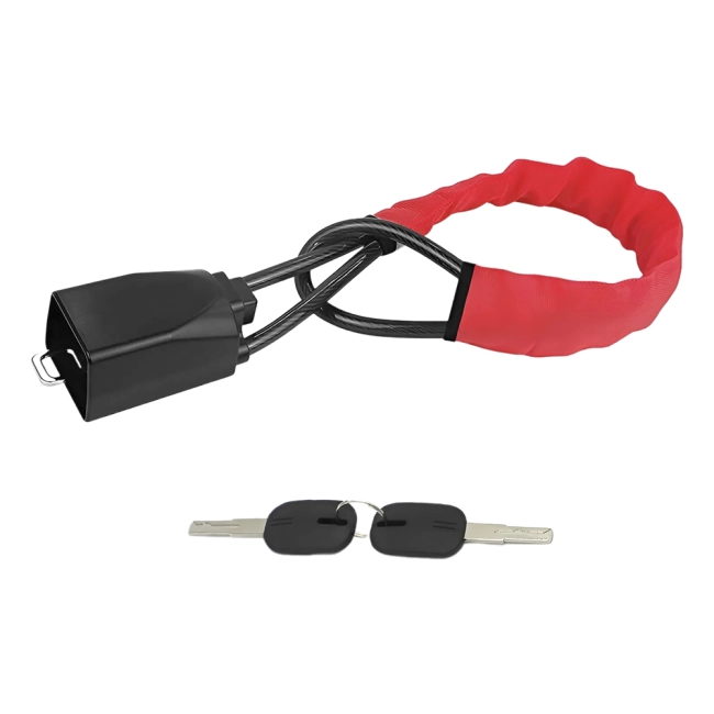 Противоугонный замок на руль автомобиля