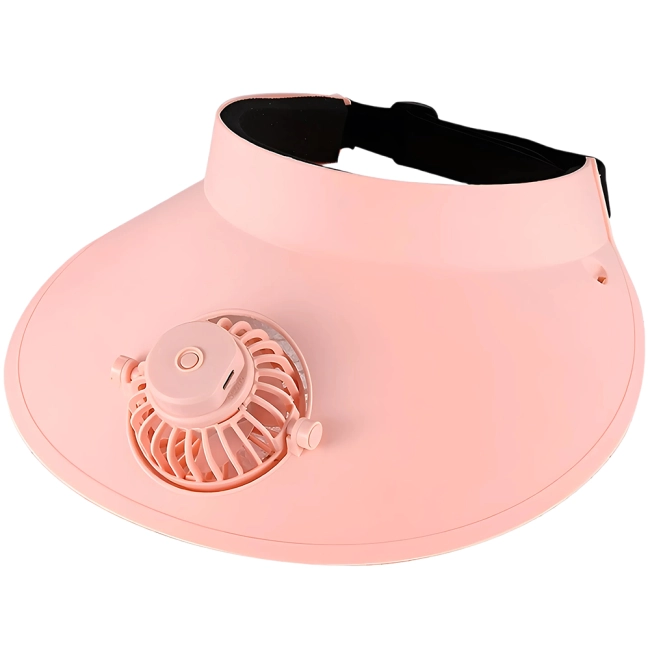 женская кепка с вентилятором