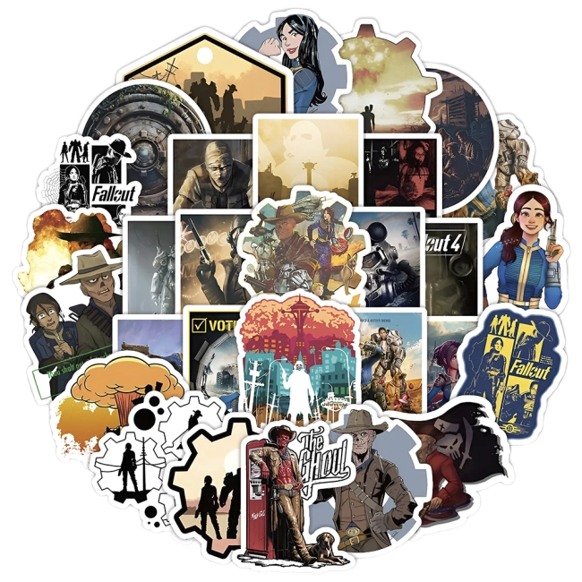 Набор стикеров Fallout