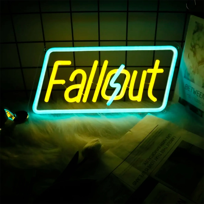 сяюча вивіска Fallout