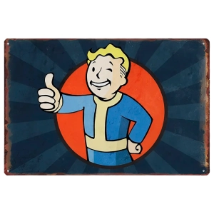 Постер із персонажем Фолаута Прекрасно постер із персонажем Фолаута