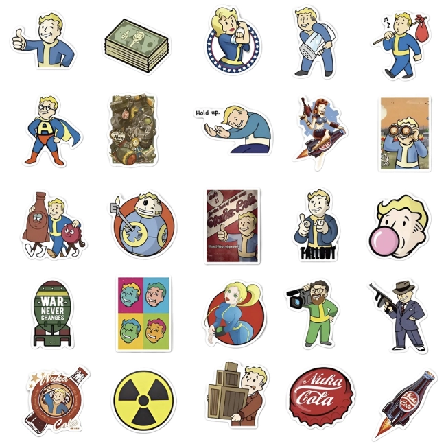 Наклейки Фоллаут