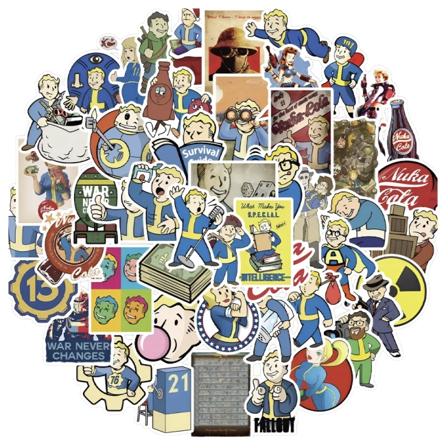 Набір стікерів Фоллаут