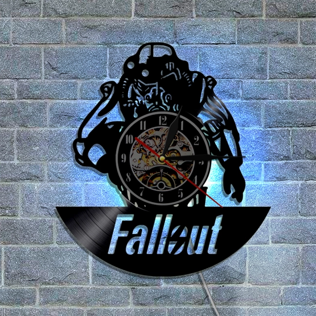 настінний годинник Силова броня