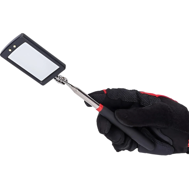 телескопическое зеркало с подсветкой