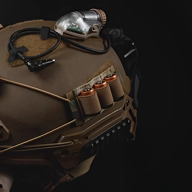 патронташ с резинкой на шлем